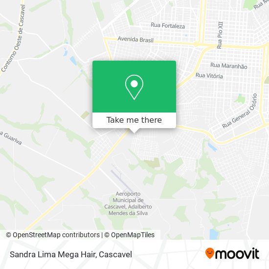 Sandra Lima Mega Hair map