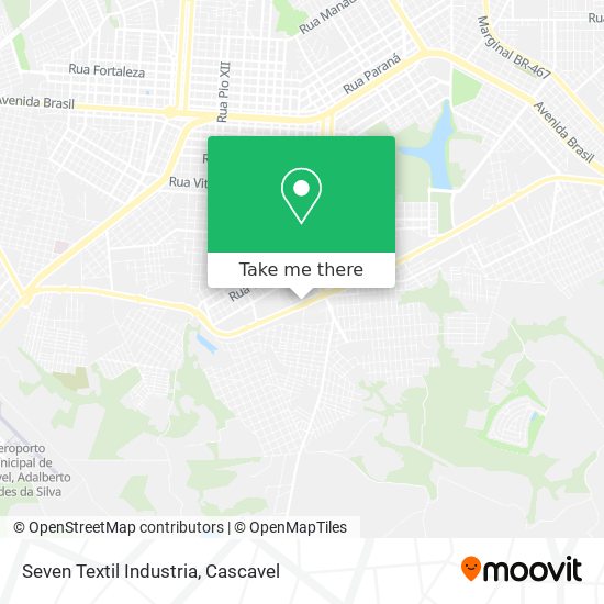 Seven Textil Industria map