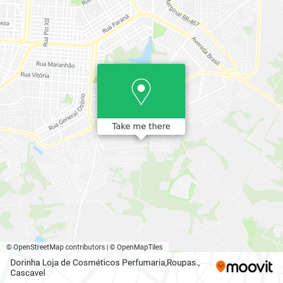 Dorinha Loja de Cosméticos Perfumaria,Roupas. map