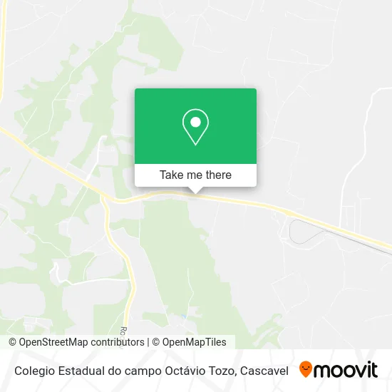 Colegio Estadual do campo Octávio Tozo map