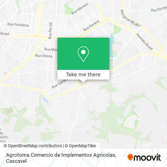 Agrotoma Comercio de Implementos Agricolas map
