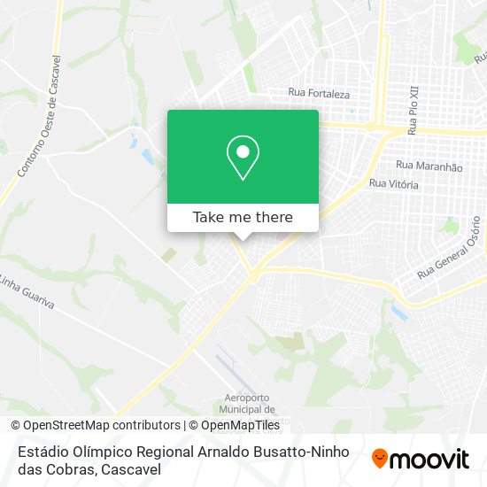 Estádio Olímpico Regional Arnaldo Busatto-Ninho das Cobras map