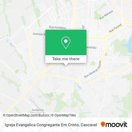 Igreja Evangelica Congregante Em Cristo map