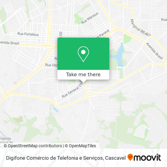 Digifone Comércio de Telefonia e Serviços map