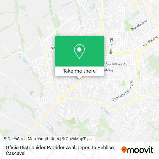 Mapa Ofício Distribuidor Partidor Aval Depósito Público