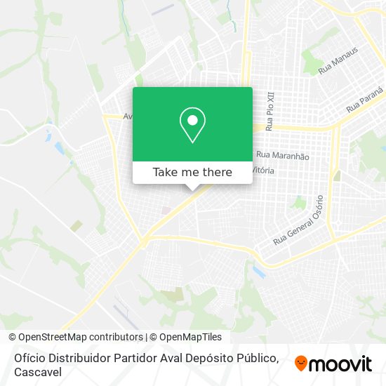 Ofício Distribuidor Partidor Aval Depósito Público map