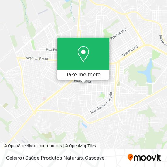 Celeiro+Saúde Produtos Naturais map