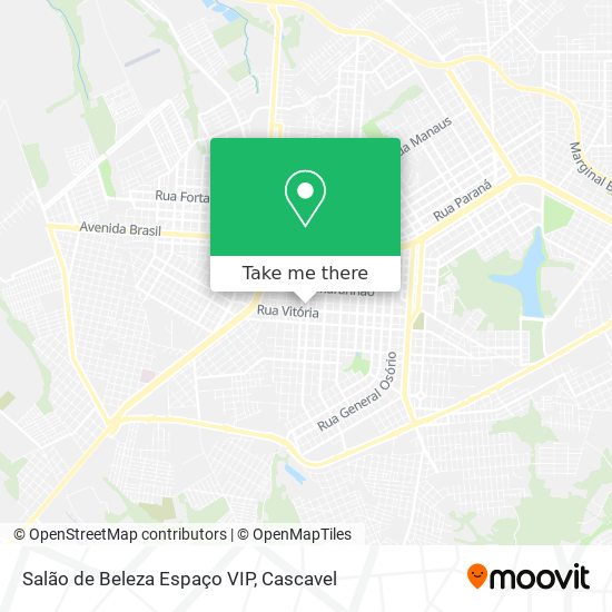 Salão de Beleza Espaço VIP map