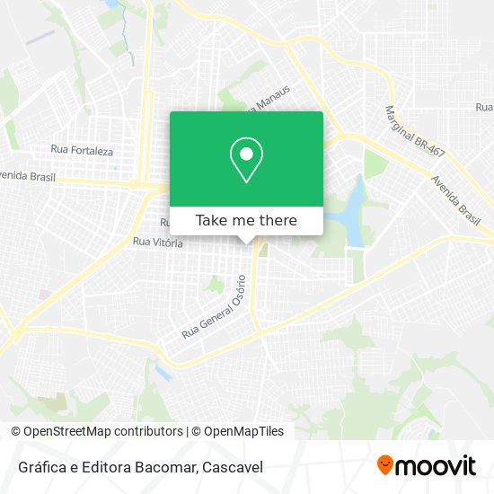 Gráfica e Editora Bacomar map