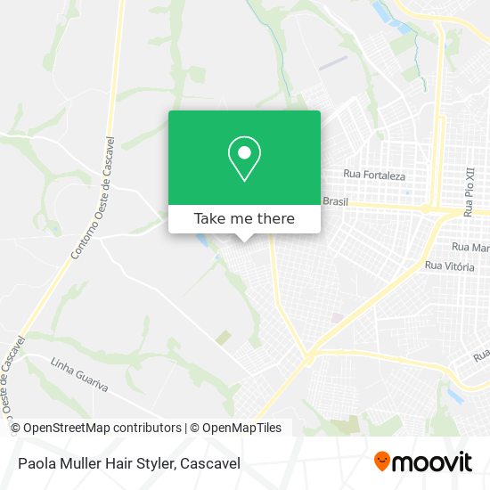 Paola Muller Hair Styler map