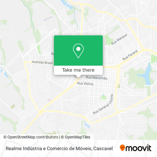 Realme Indústria e Comércio de Móveis map