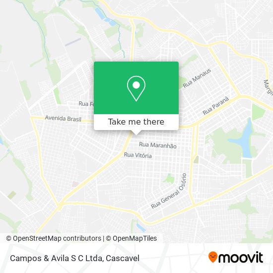 Campos & Avila S C Ltda map