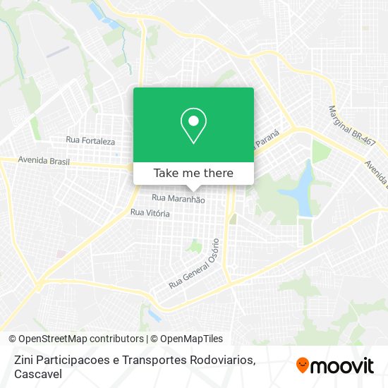 Zini Participacoes e Transportes Rodoviarios map
