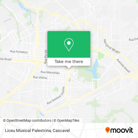 Liceu Musical Palestrina map