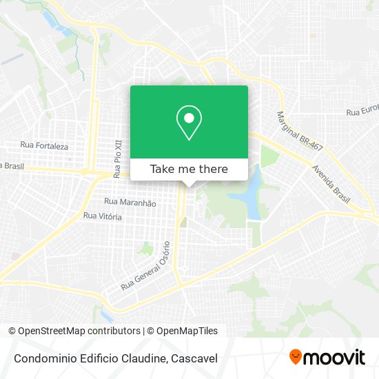 Condominio Edificio Claudine map