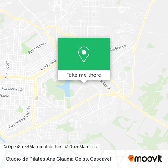Studio de Pilates Ana Claudia Geiss map