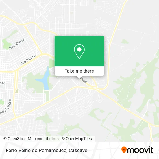 Ferro Velho do Pernambuco map