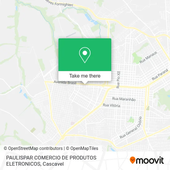 PAULISPAR COMERCIO DE PRODUTOS ELETRONICOS map