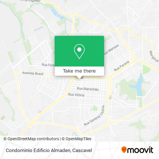 Condominio Edificio Almaden map