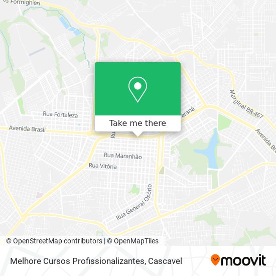 Melhore Cursos Profissionalizantes map