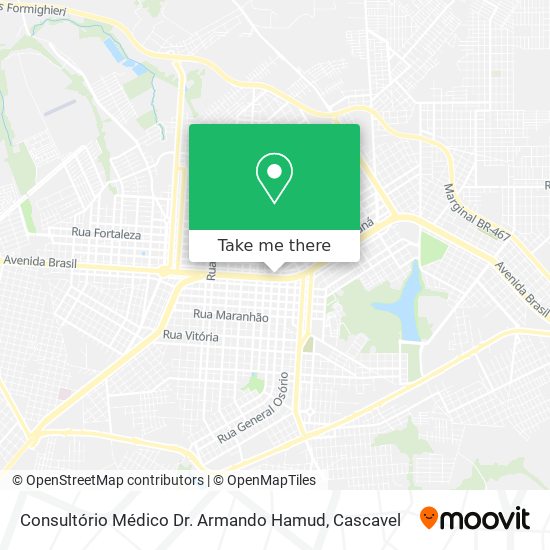 Consultório Médico Dr. Armando Hamud map