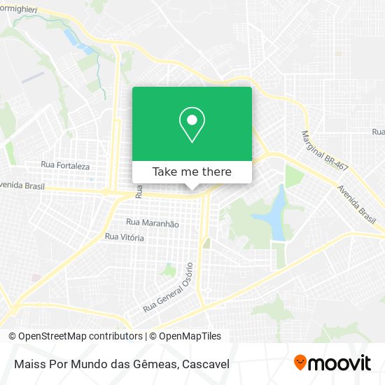 Maiss Por Mundo das Gêmeas map