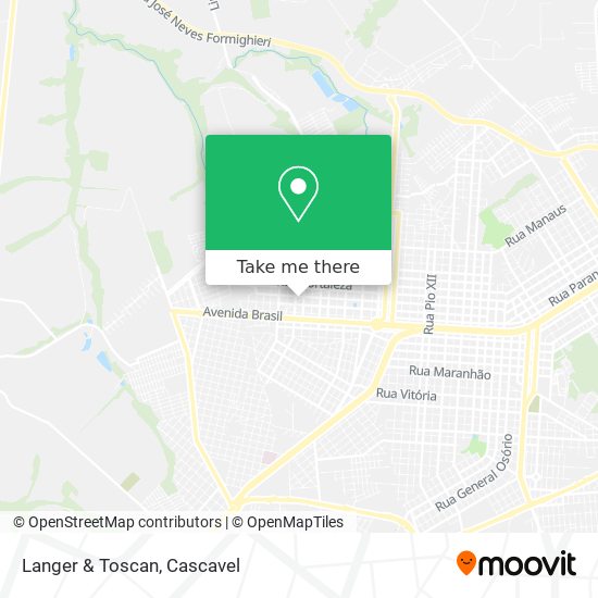 Langer & Toscan map