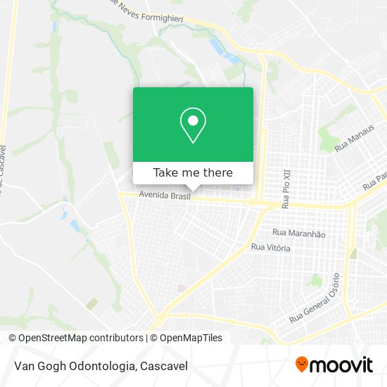Van Gogh Odontologia map