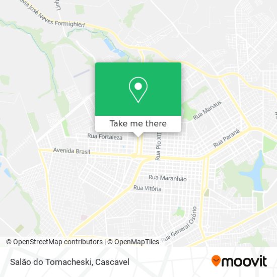 Salão do Tomacheski map