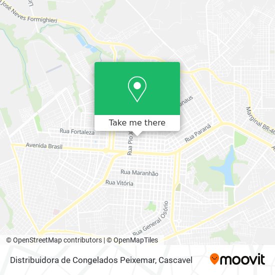 Distribuidora de Congelados Peixemar map