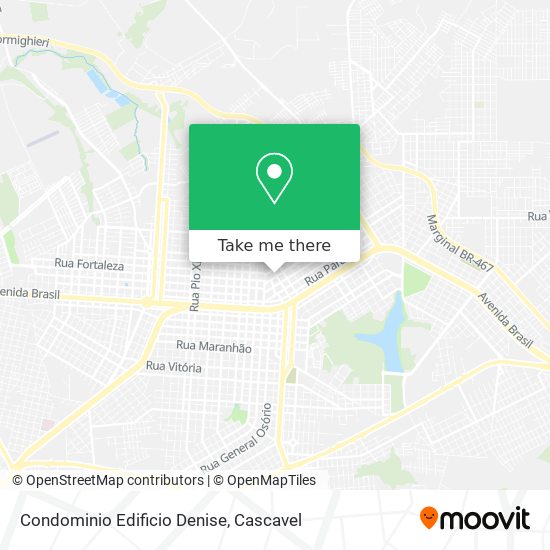Condominio Edificio Denise map