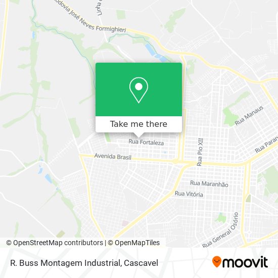 R. Buss Montagem Industrial map