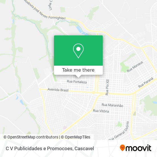 C V Publicidades e Promocoes map