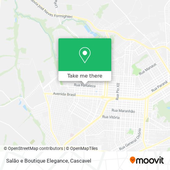 Salão e Boutique Elegance map