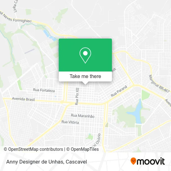 Anny Designer de Unhas map