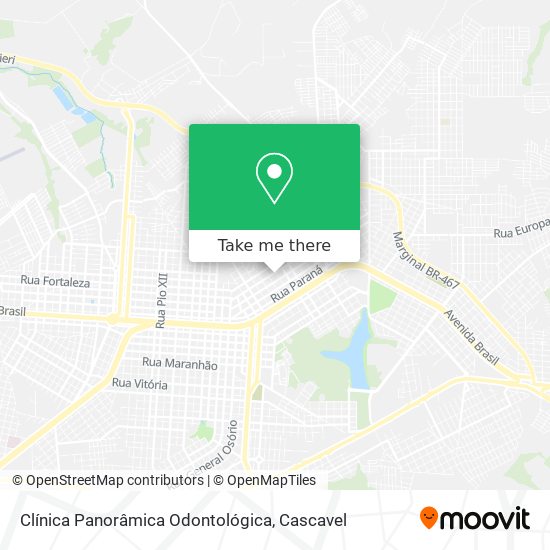 Clínica Panorâmica Odontológica map