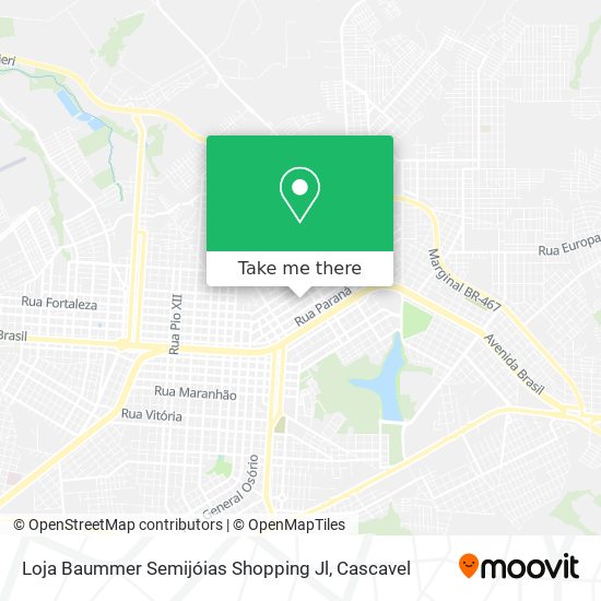 Loja Baummer Semijóias Shopping Jl map