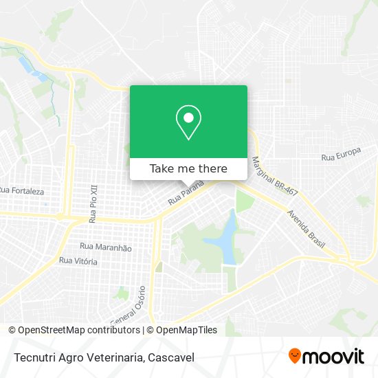 Tecnutri Agro Veterinaria map