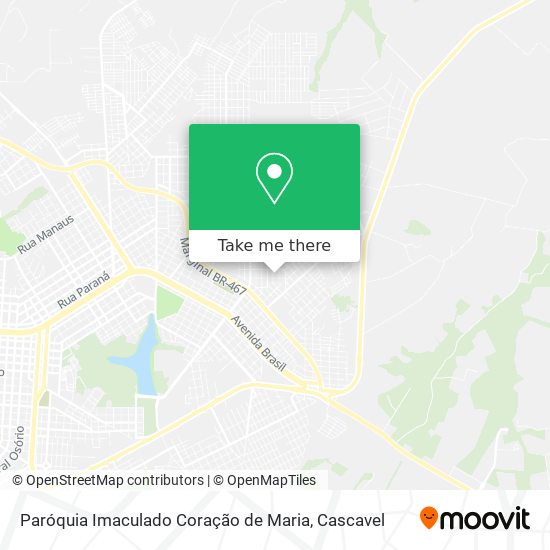 Paróquia Imaculado Coração de Maria map