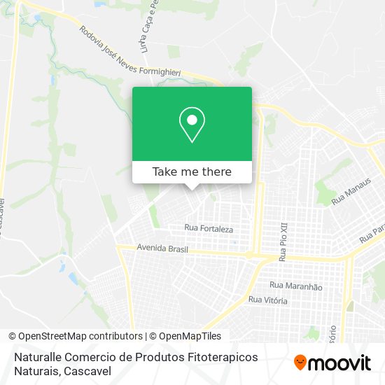 Naturalle Comercio de Produtos Fitoterapicos Naturais map