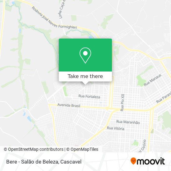 Bere - Salão de Beleza map