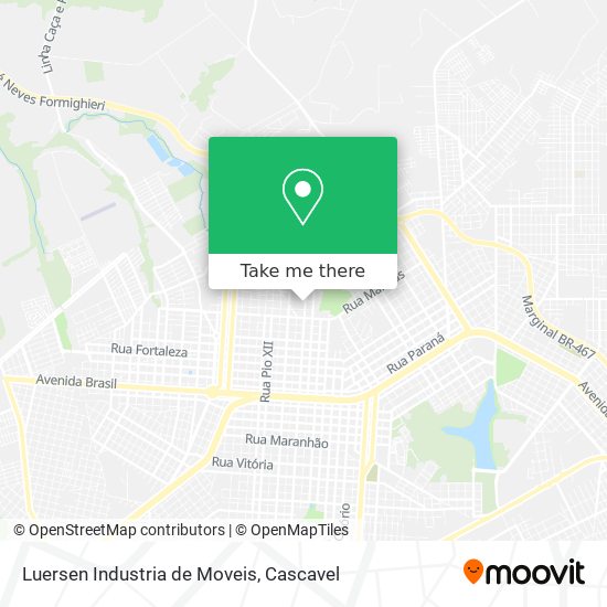 Luersen Industria de Moveis map