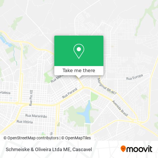 Schmeiske & Oliveira Ltda ME map