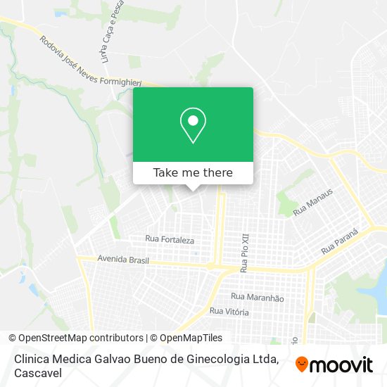 Clinica Medica Galvao Bueno de Ginecologia Ltda map