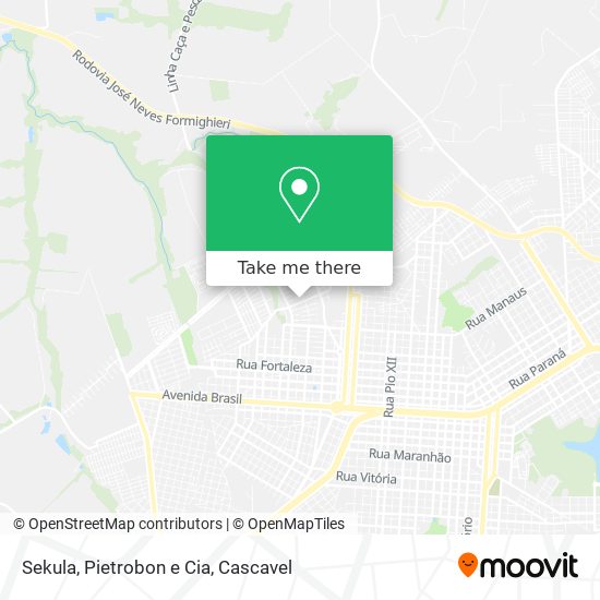 Sekula, Pietrobon e Cia map