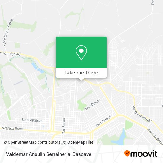 Valdemar Ansulin Serralheria map