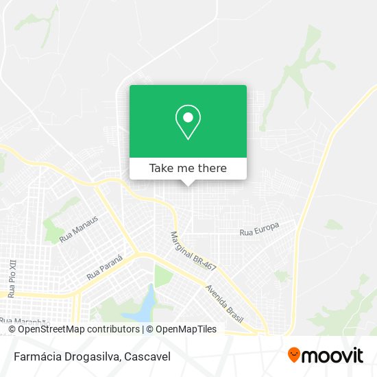 Farmácia Drogasilva map