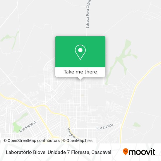 Laboratório Biovel Unidade 7 Floresta map