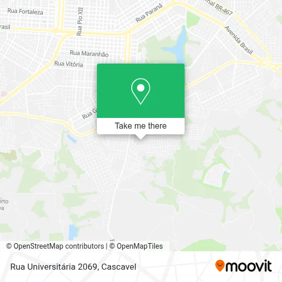 Rua Universitária 2069 map