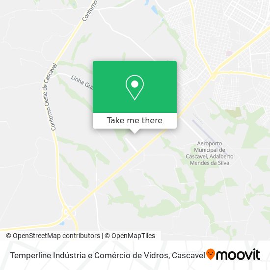 Temperline Indústria e Comércio de Vidros map